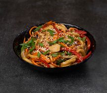 Wok с говядиной