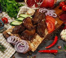 Шашлык из бараньей мякоти