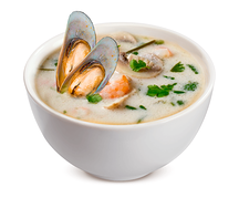Суп Том Кха с Морепродуктами