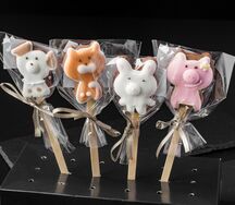 Печенье на палочке Зверята