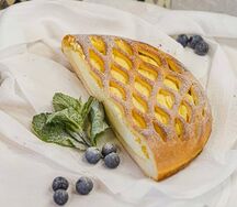 Пирог с творогом 