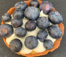 Тарталетка со свежими ягодами