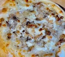 Хачапури по-аджарски с грибами
