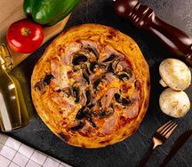 Курица с грибами малая