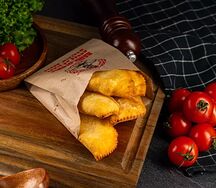 Чебуреки курица картошка 4 шт
