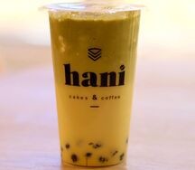 Bubble tea Green Mango