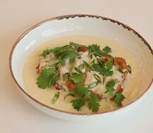 Курочка в чесночном соусе