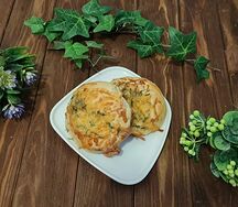 Лепешка с чесноком и сыром