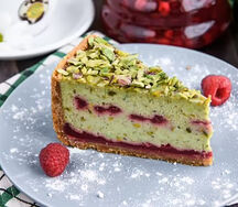 Чизкейк Фисташка-малина