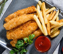 Наггетсы куриные с фри