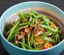 Удон с курицей