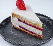 Клубничный пломбир