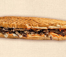 Донер в батоне барбекю