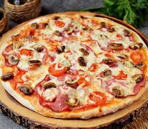 Ветчина и грибы