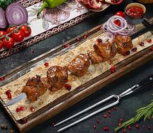 Шашлык из свиной шеи