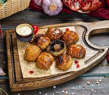 Шампиньоны на углях