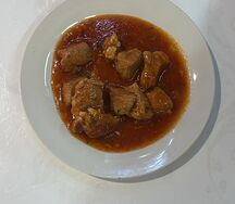 Гуляш из свинины