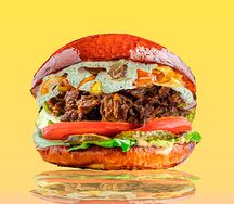 Бургер Рваная говядина