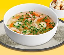 Куриный суп с орзо