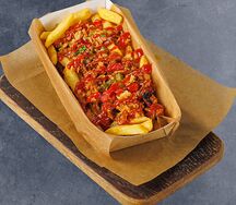 Картофель фри с пепперони