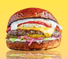 Бургер Четыре сыра