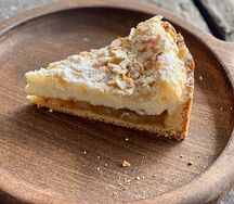 Тарт яблочный