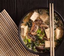 Мисо-суп с креветками