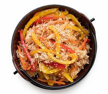 Рис с курицей и овощами