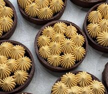 Набор карамельно-шоколадных тарталеток