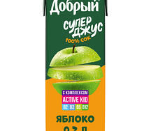 Сок Добрый Супер Джус Яблоко
