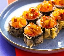 Сяке чиз темпура