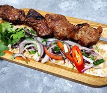 Шашлык из cвинoй шеи