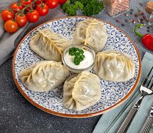 Манты с говядиной