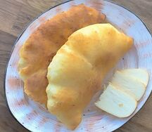 Пышные лакумы с кабардинским сыром