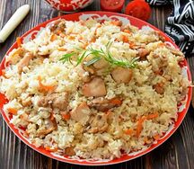 Плов с курицей