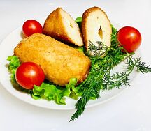 Зразы фаршированные с сырной начинкой