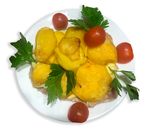 Свинина По-домашнему запеченая с картофелем