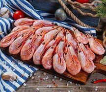 Креветки отварные 