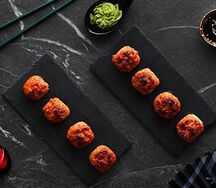 Запеченный лосось с авокадо 