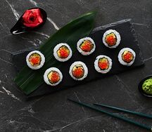 Двойной ролл Нори сяке