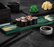 Мини-ролл с угрем унаги