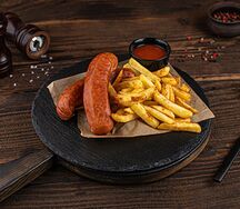 Пряные колбаски с сыром