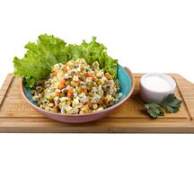 Оливье с курицей