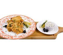 Окунь в кляре