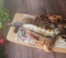 Дорадо на мангале