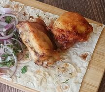 Шашлык из куриного бедра
