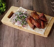 Шашлык из вырезки cвинoй