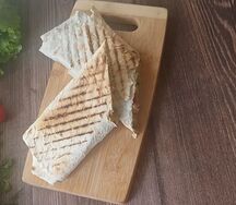 Шаурма на углях из курицы