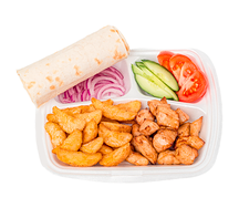 Ланч Бокс с картофелем по-деревенски