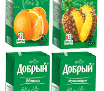Сок Добрый 0,2л